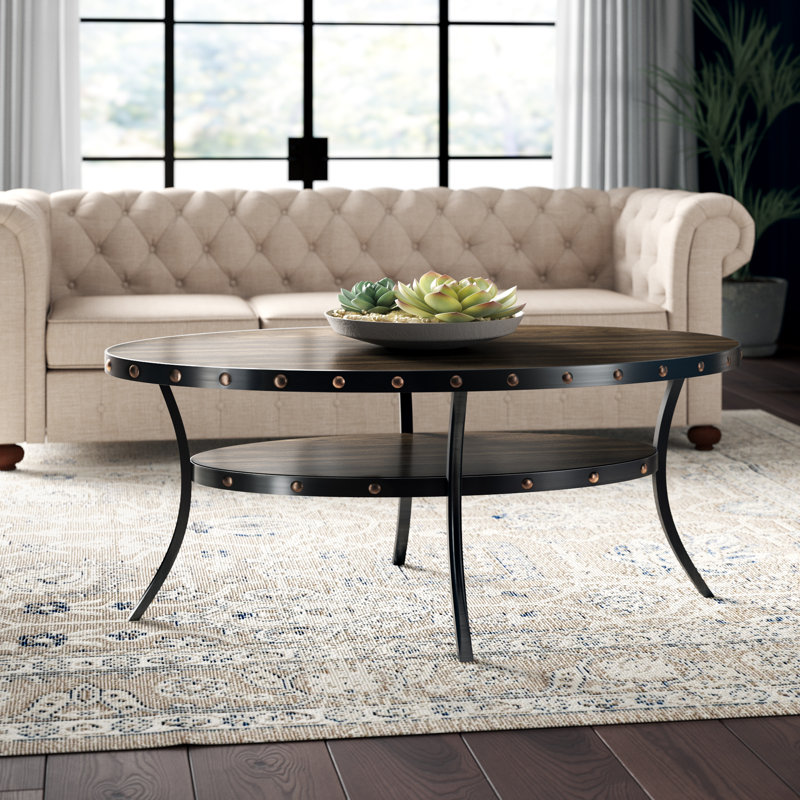 Greyleigh™ Haysi Espresso Coffee Table & Reviews Wayfair